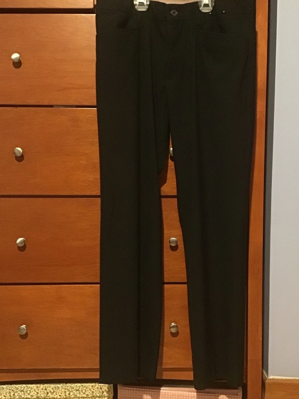 Tristan Black Dress Pants - Slim Straight
